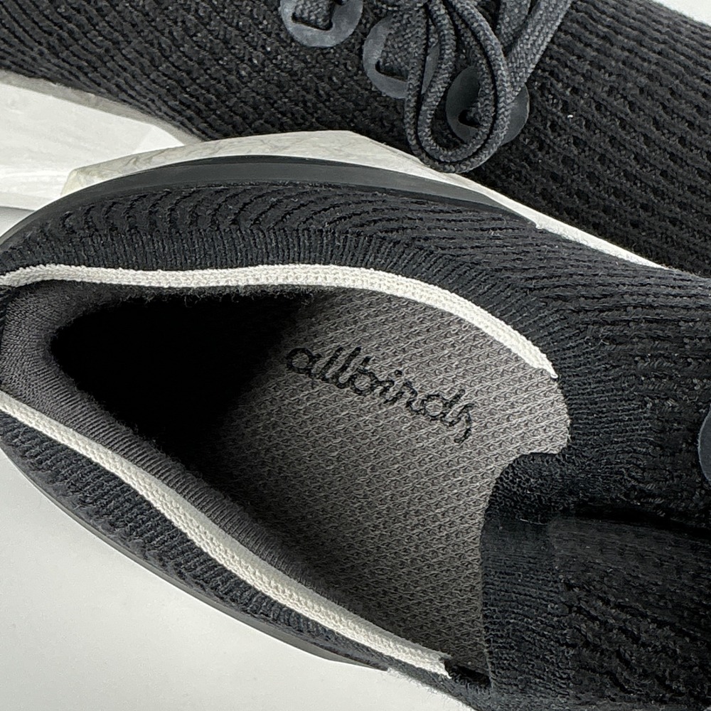 Allbirds Womens Size 10 Tree Flyer Running Shoes NEW Black White Sneakers $140 - Picture 15 of 15